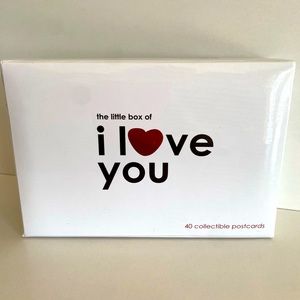 the little box of i love you - collectible postcards